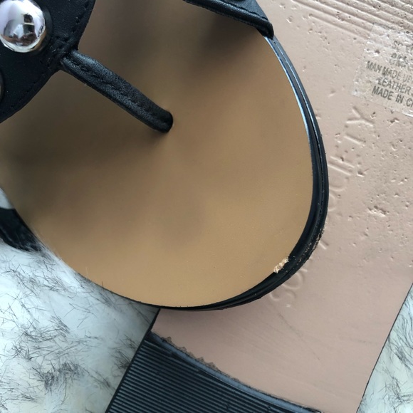 Sole Society Emmalyn Stud Thong Sandals Slides - Picture 10 of 16